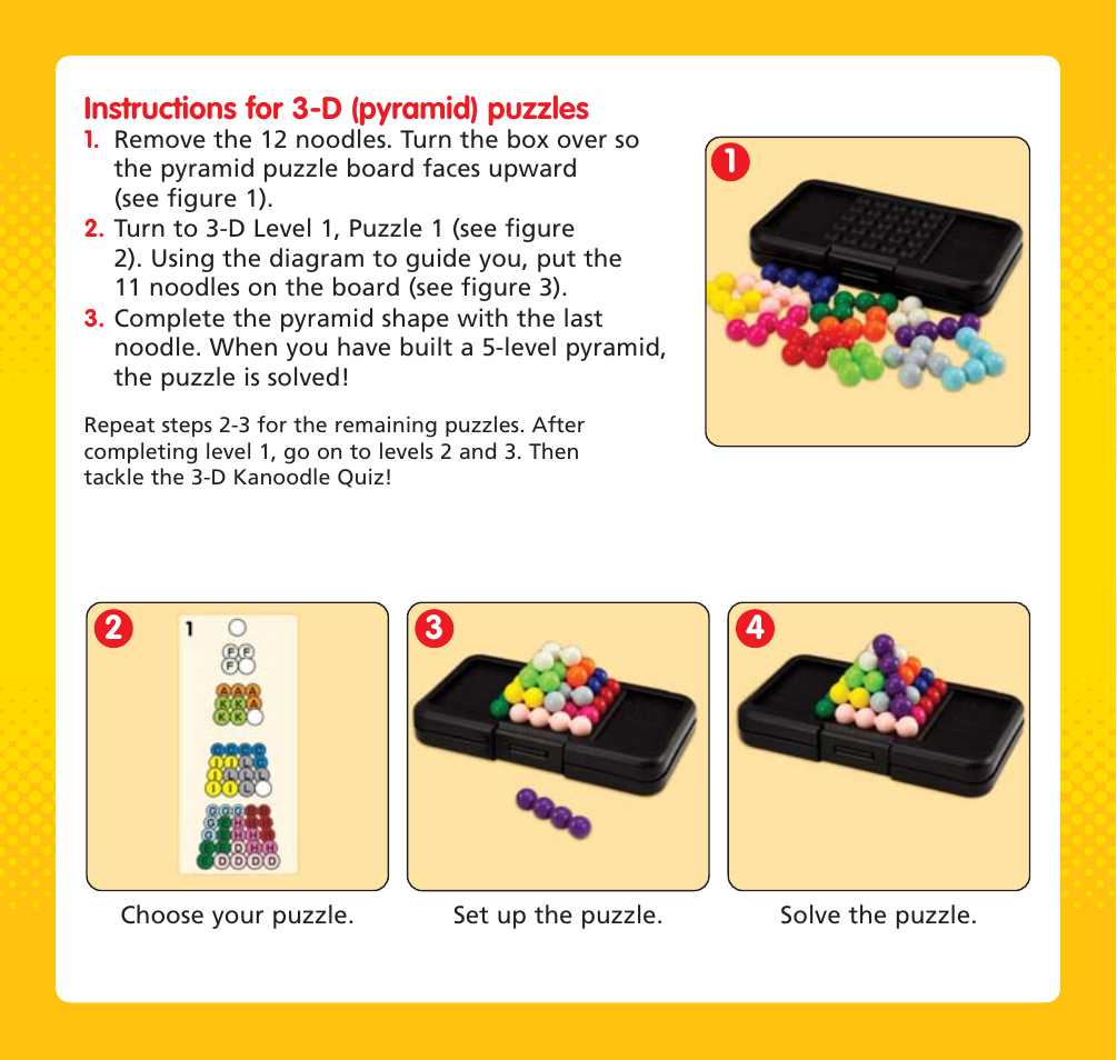 Learning Resources Kanoodle EI-2978 User Manual | Page 17 / 22