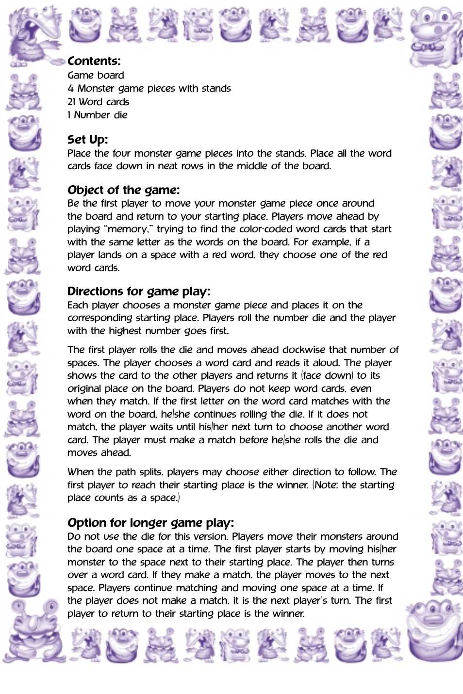 Learning Resources Creepy Cave LER 5051 User Manual | Page 2 / 2