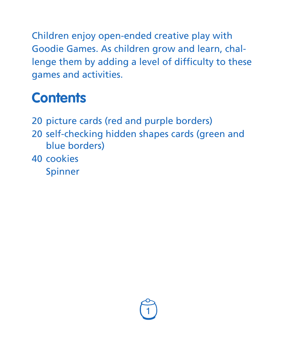 Learning Resources Goodie Game User Manual | Page 2 / 8