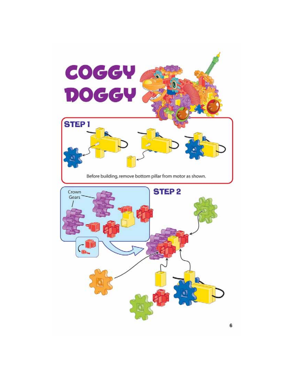 Learning Resources Coggy Doggy LER 9210 User Manual | Page 7 / 24