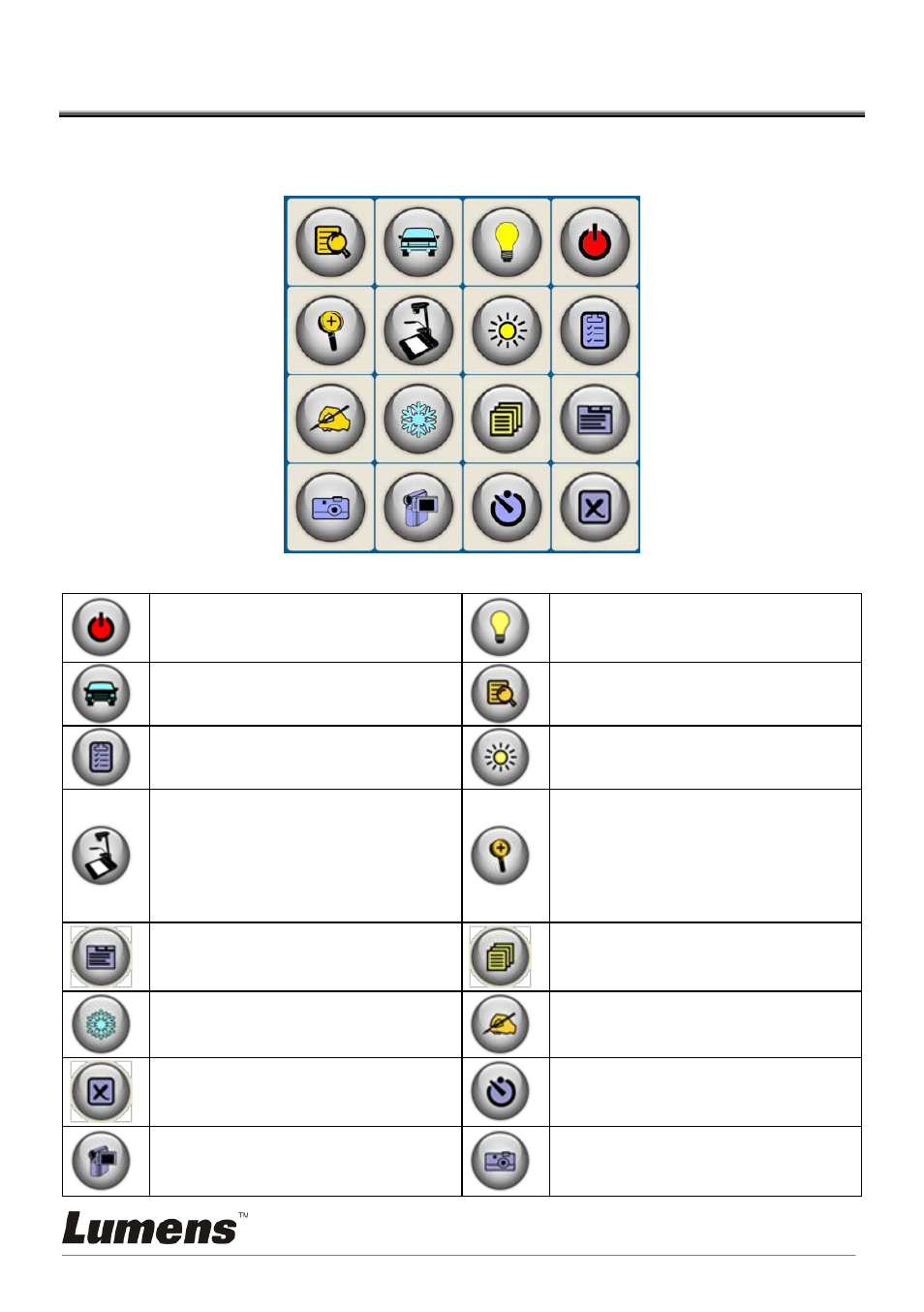 Chapter 6 function menu, In windows, Main function menu | 1 in windows | Lumens Technology PC120 User Manual | Page 21 / 50