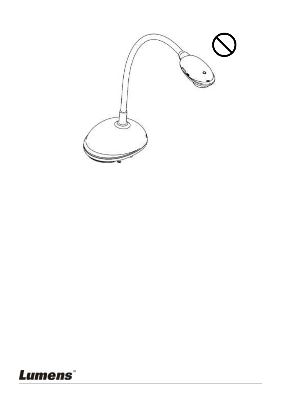 Incorrect use | Lumens Technology VISUAL PRESENTER DC120 User Manual | Page 11 / 32