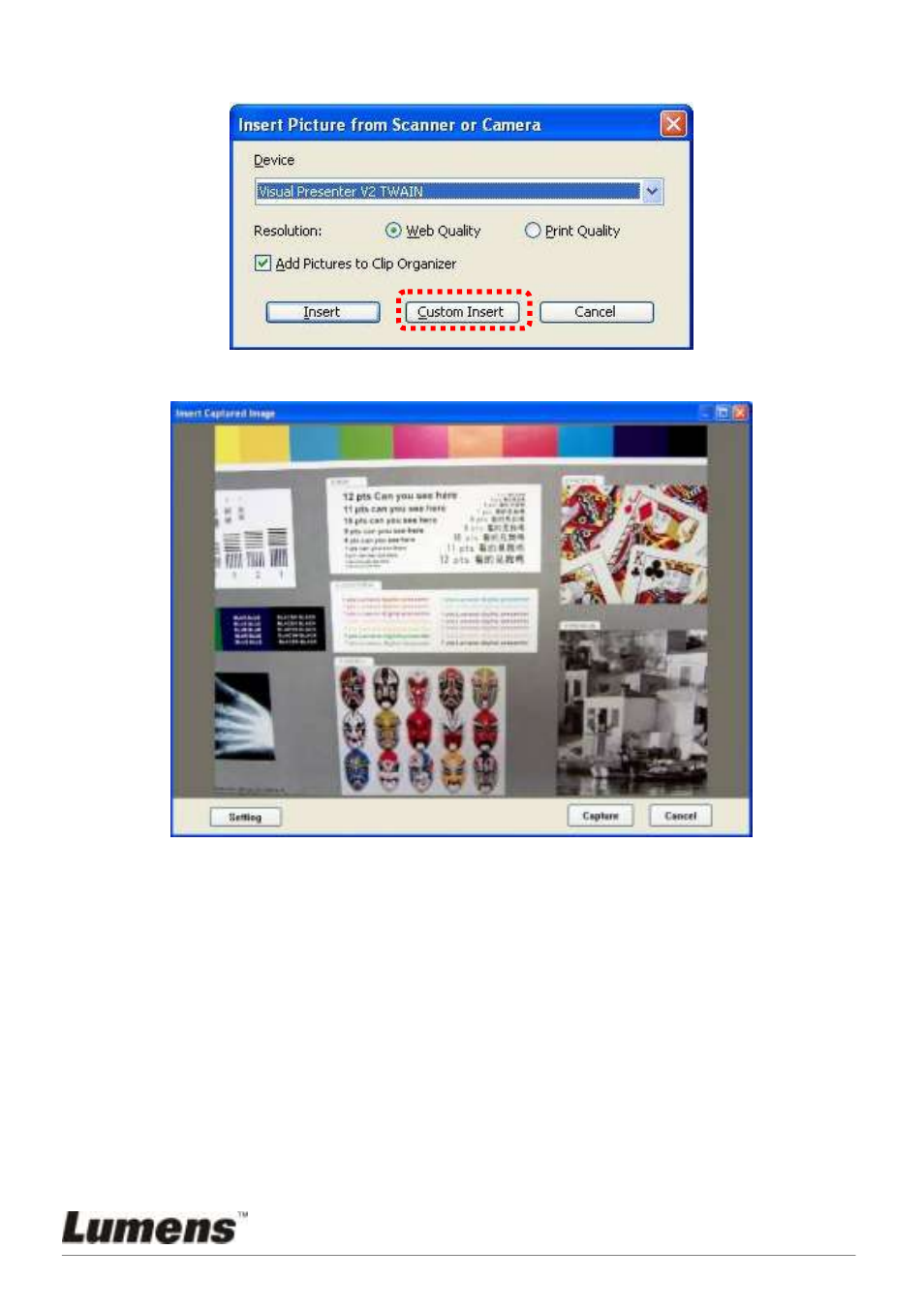 Lumens Technology VISUAL PRESENTER DC120 User Manual | Page 29 / 32