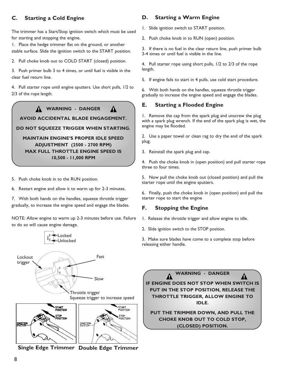 Little Wonder 2119 19 User Manual | Page 8 / 62