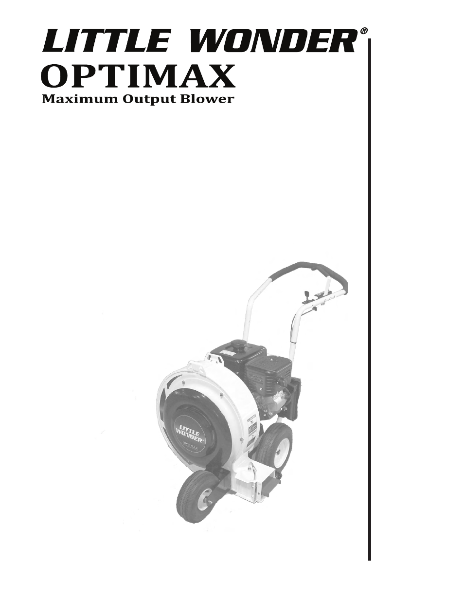 Little Wonder OPTIMAX 2/1/1990 User Manual | 18 pages