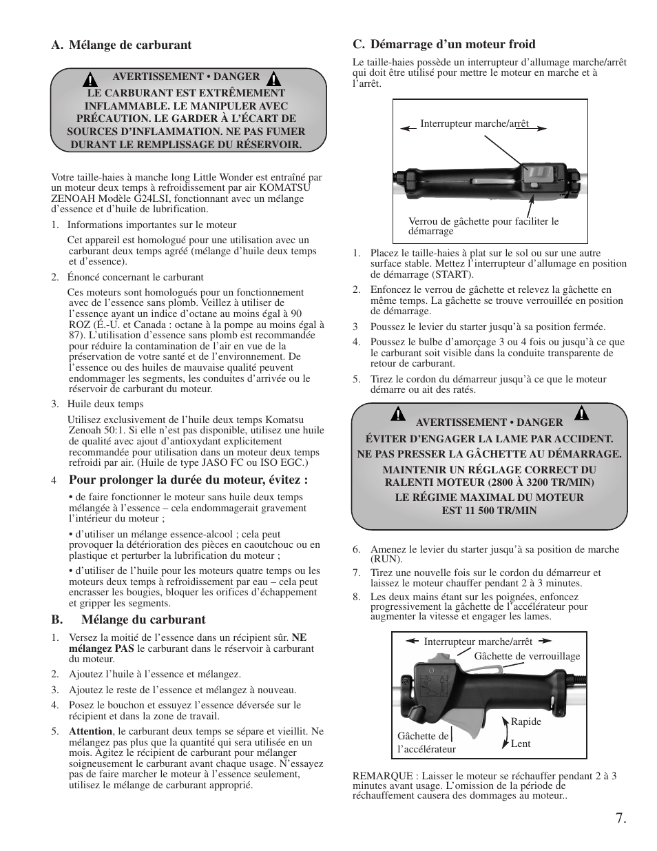 Little Wonder 2300 User Manual | Page 29 / 66