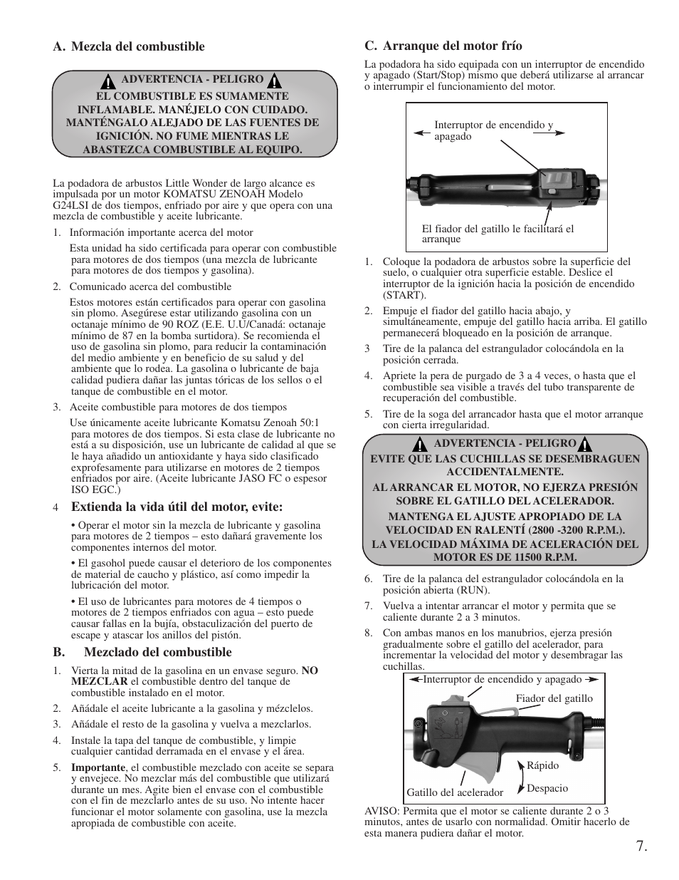 Little Wonder 2300 User Manual | Page 51 / 66