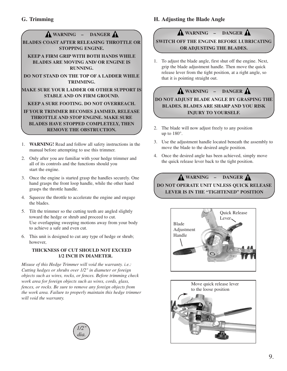 Little Wonder 2300 User Manual | Page 9 / 66