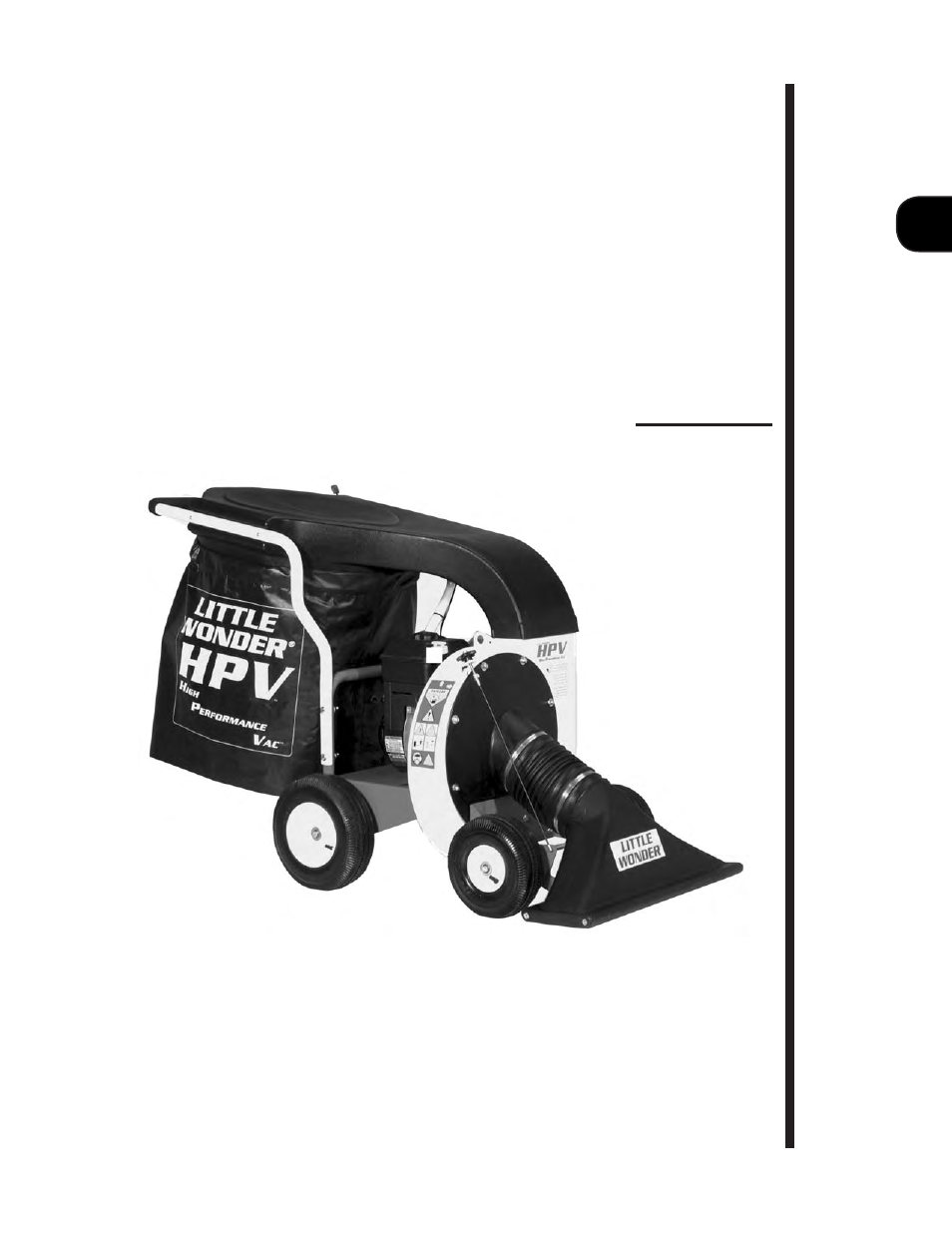 Manuel technique, Aspirateur haute performance | Little Wonder HPV 5611 User Manual | Page 27 / 78