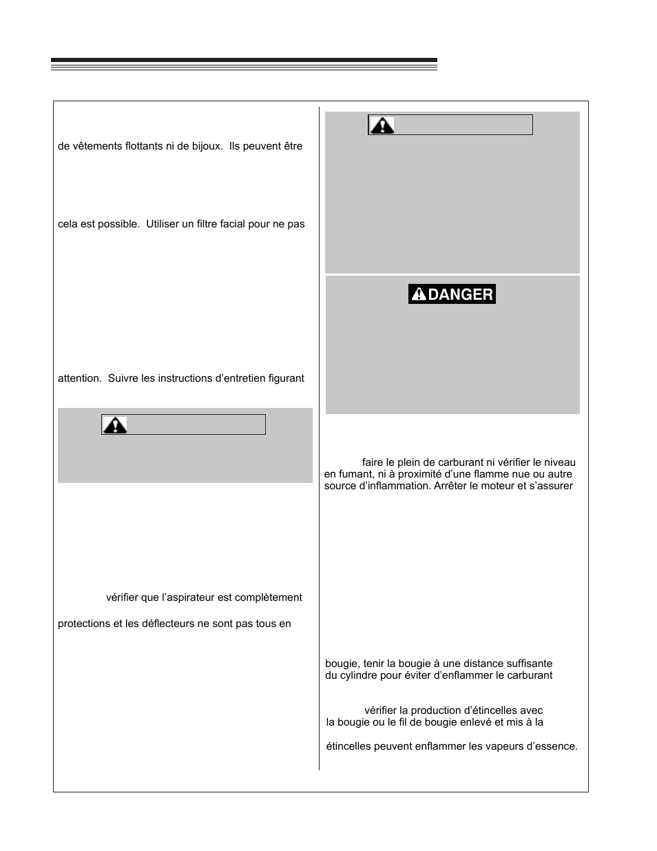 Little wonder hpv, Sécurité, Avertissement | Little Wonder HPV 5611 User Manual | Page 34 / 78