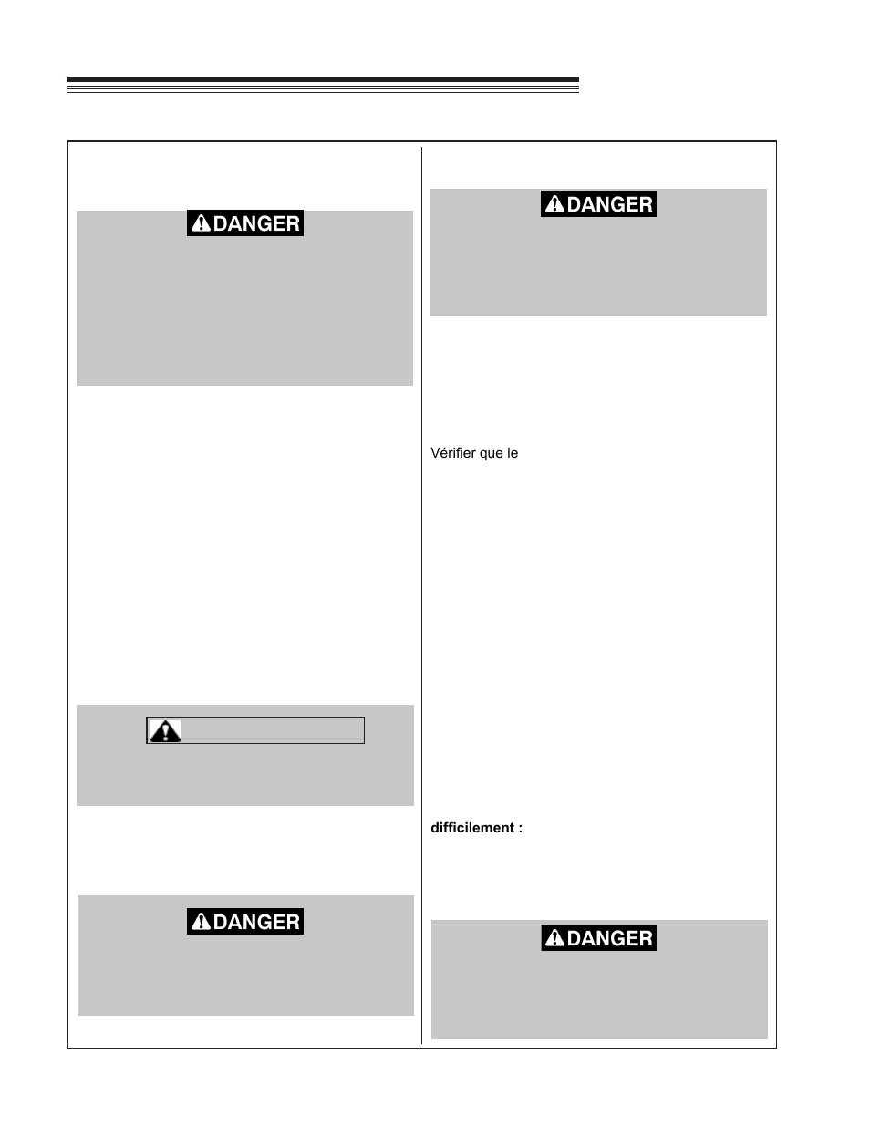 Little wonder hpv, Fonctionnement, Avertissement | Little Wonder HPV 5611 User Manual | Page 38 / 78
