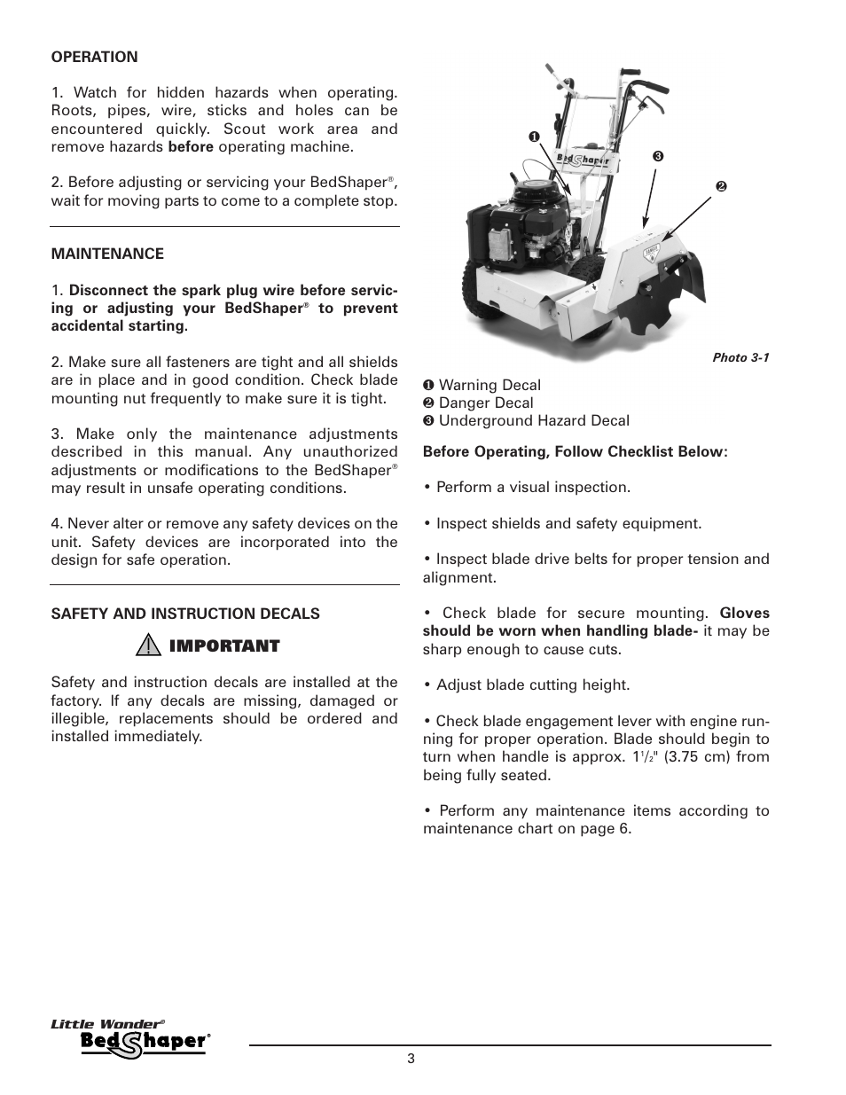 Little Wonder 900 User Manual | Page 6 / 24