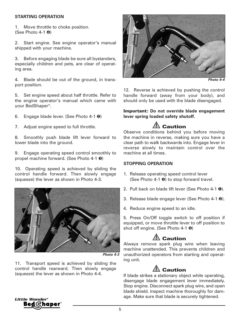 Little Wonder 900 User Manual | Page 8 / 24