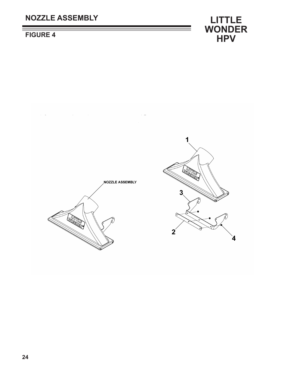 Little wonder hpv | Little Wonder HPV 5612-00-01 User Manual | Page 24 / 26