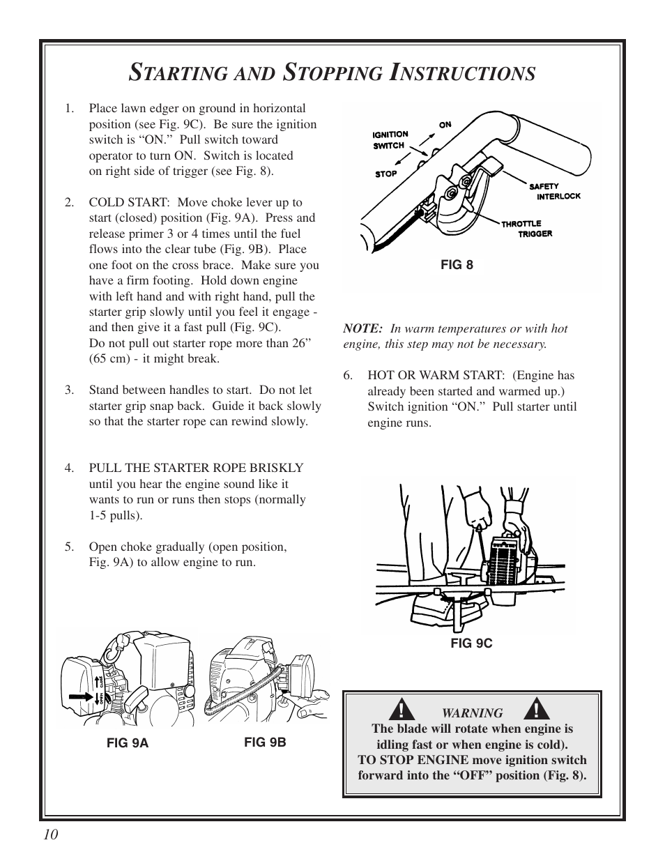 Tarting and, Topping, Nstructions | Little Wonder Xtra User Manual | Page 10 / 32