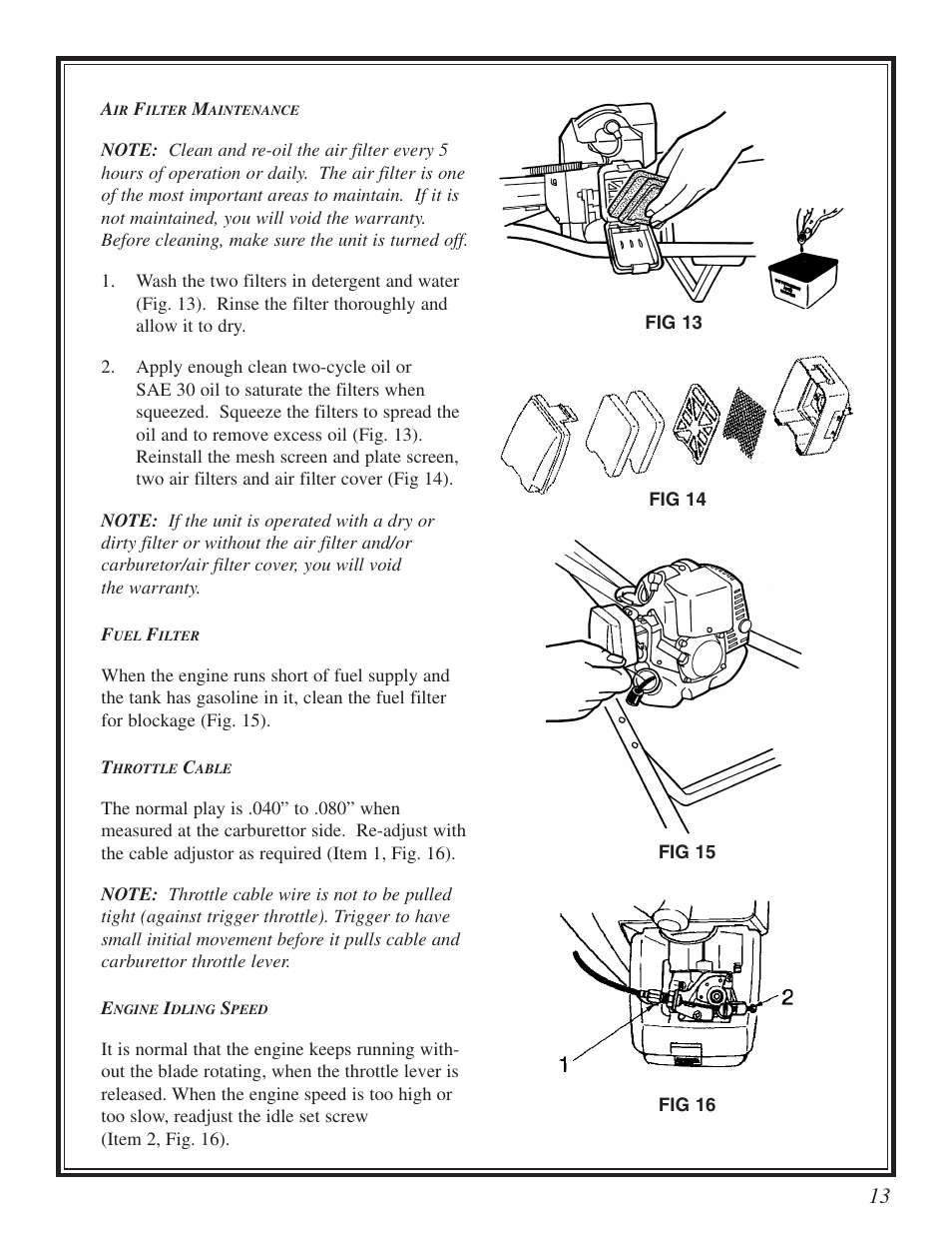 Little Wonder Xtra User Manual | Page 13 / 32