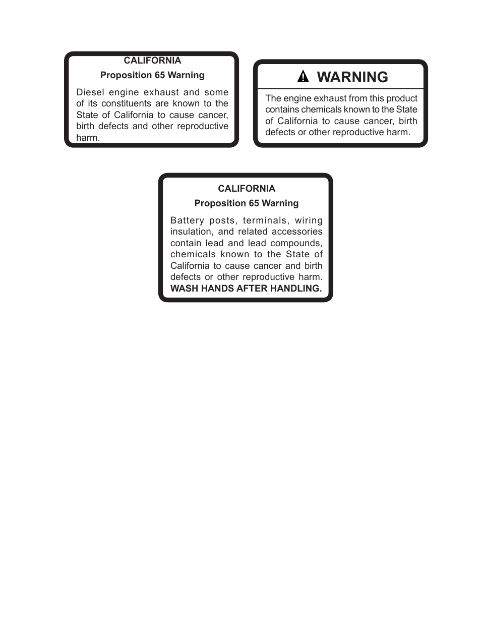 Warning | Little Wonder OPTIMAX 91270-03-01 User Manual | Page 2 / 16