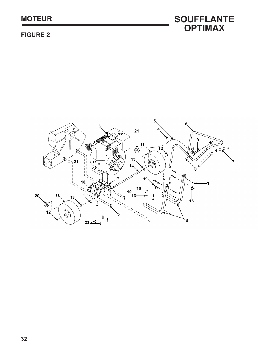Soufflante optimax | Little Wonder MAXIMUM OUTPUT BLOWER User Manual | Page 32 / 54