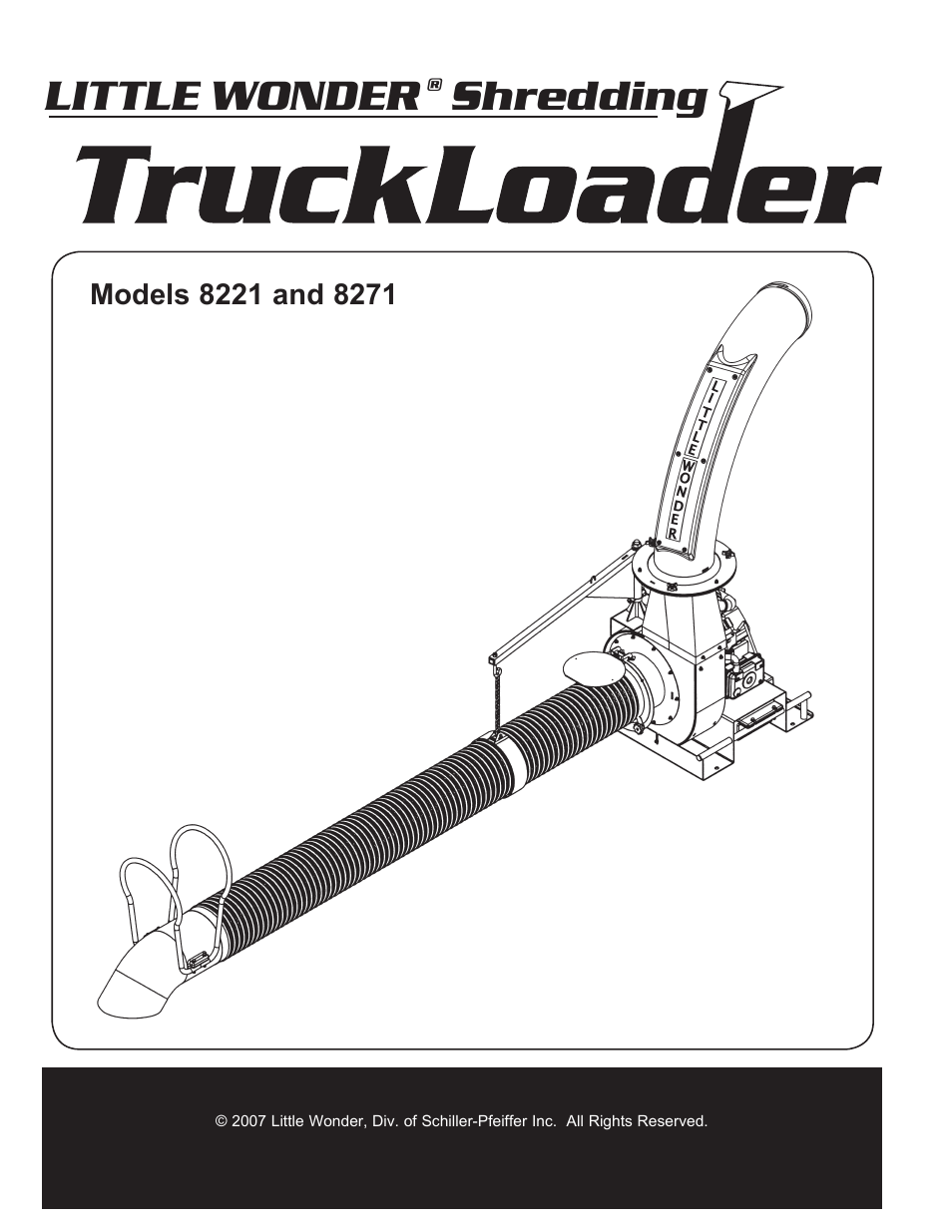 Little Wonder 8221 User Manual | 20 pages