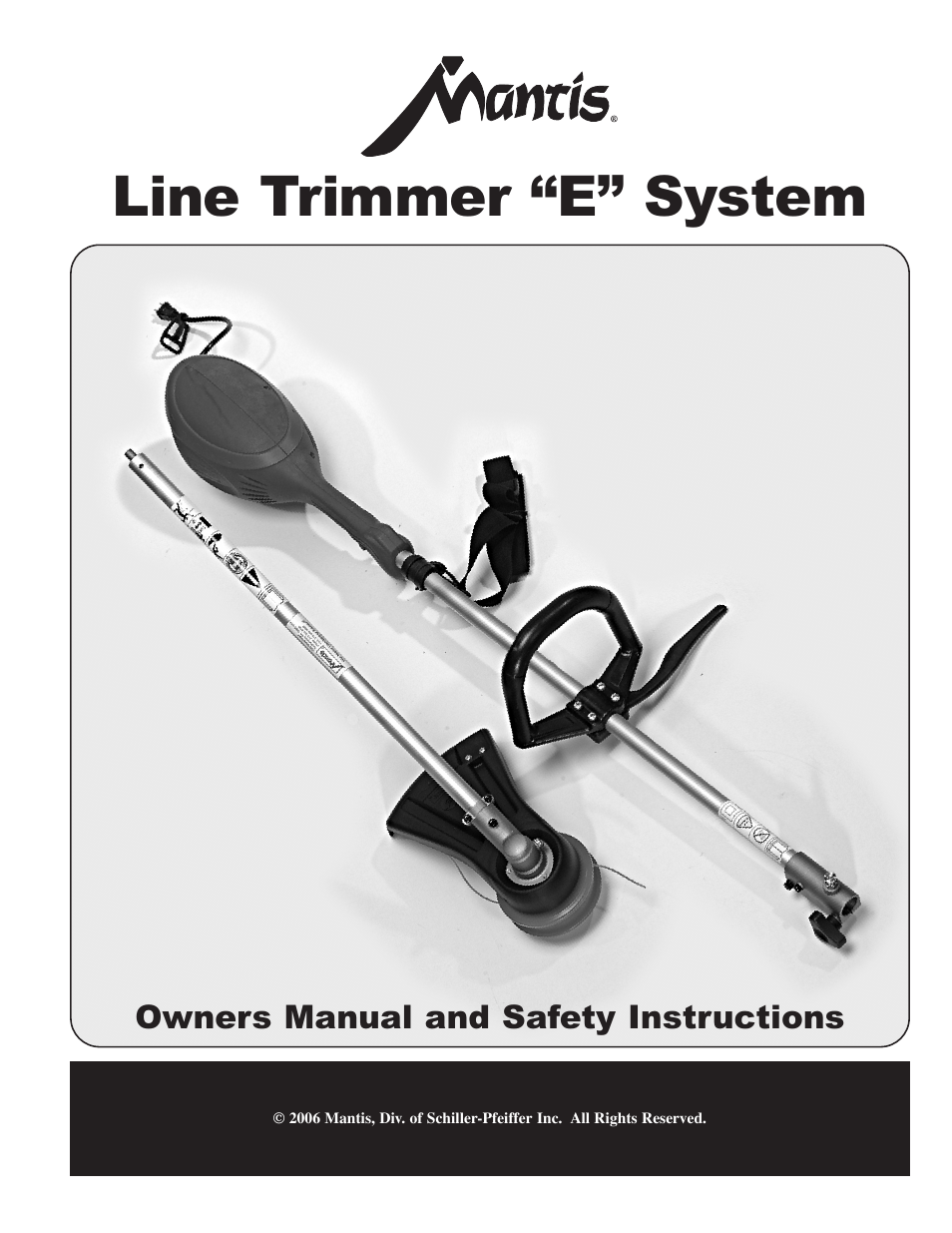 Little Wonder Line Trimmer User Manual | 12 pages