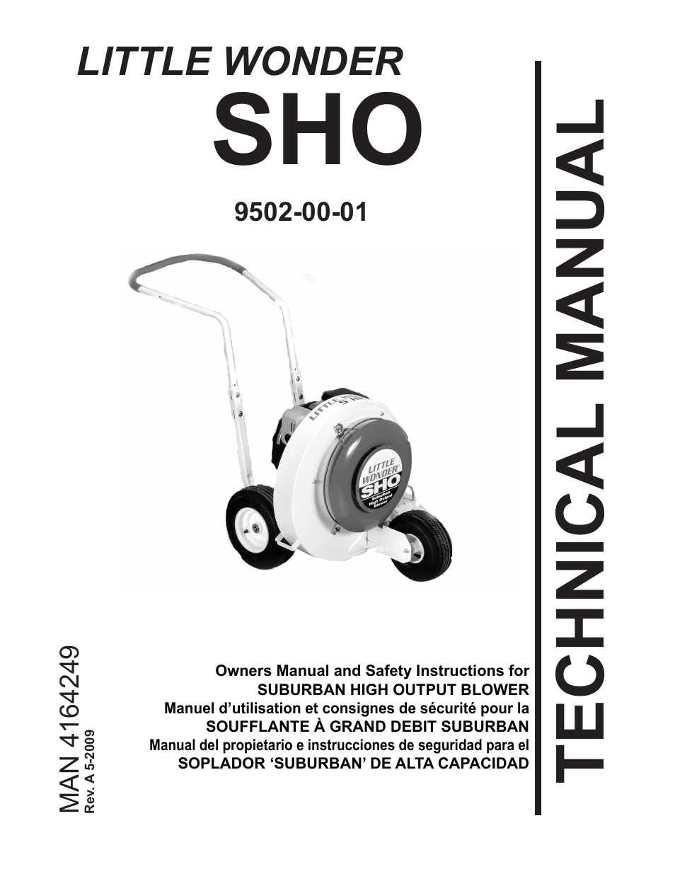 Little Wonder SHO 9502-00-01 User Manual | 42 pages