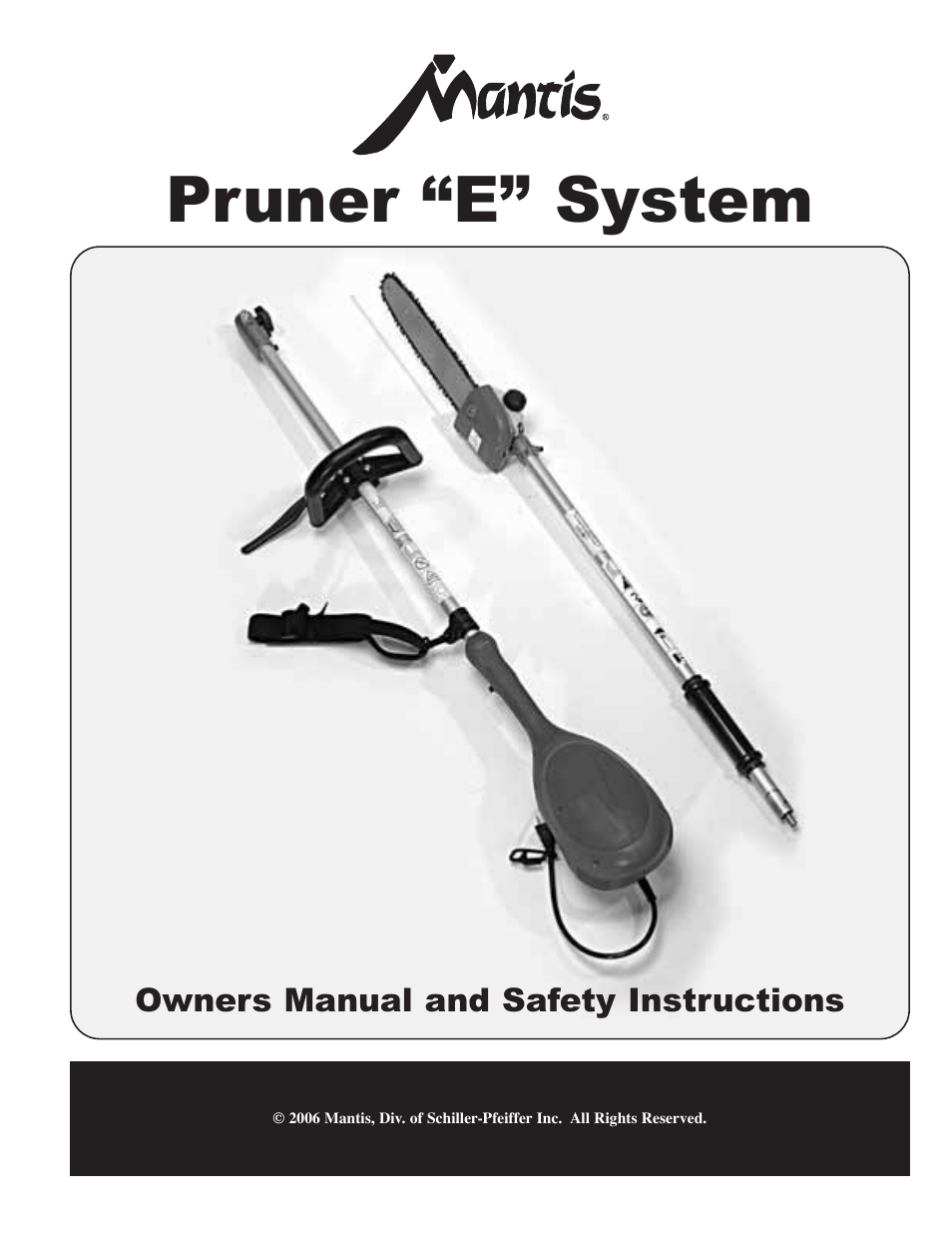 Little Wonder PRUNER User Manual | 15 pages