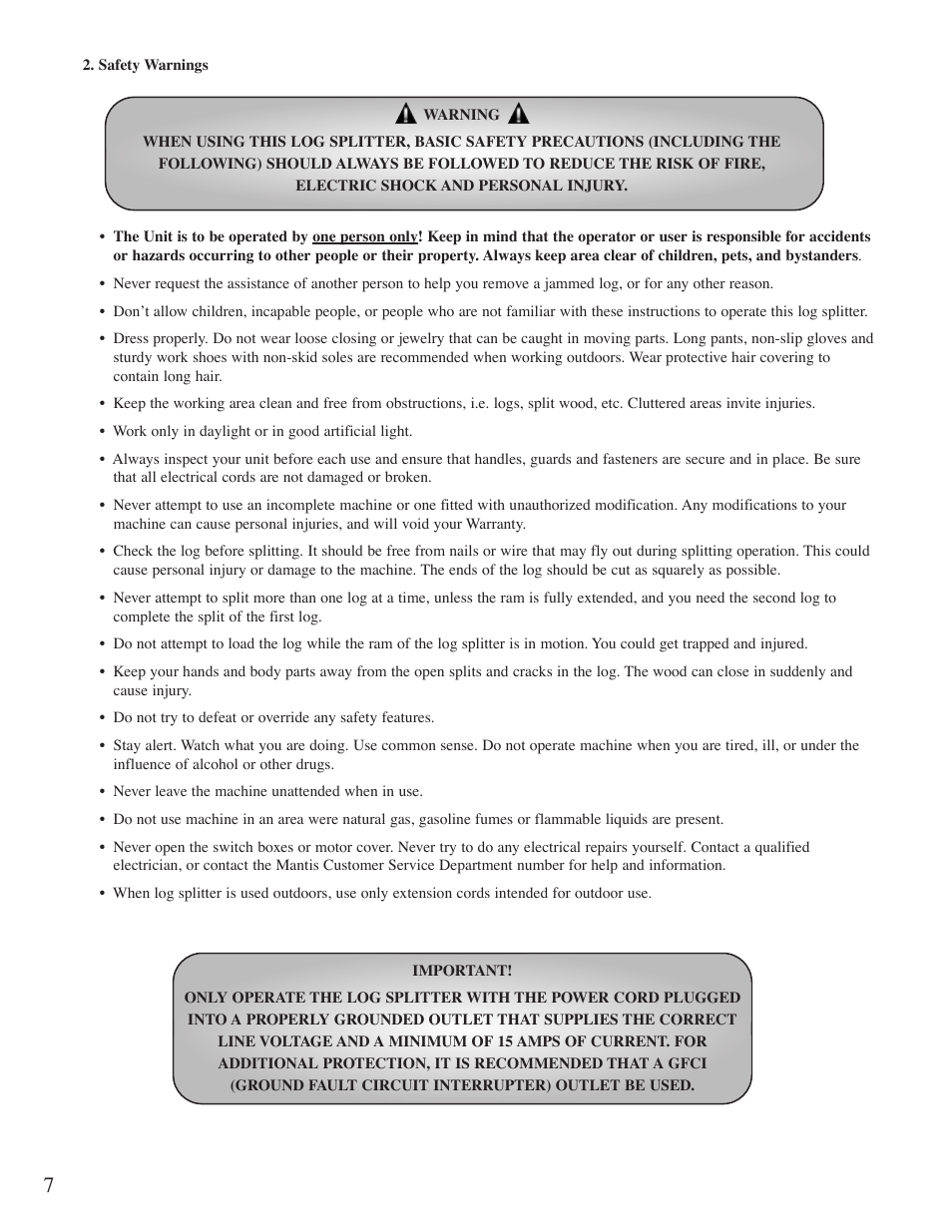 Little Wonder 5000 User Manual | Page 8 / 21