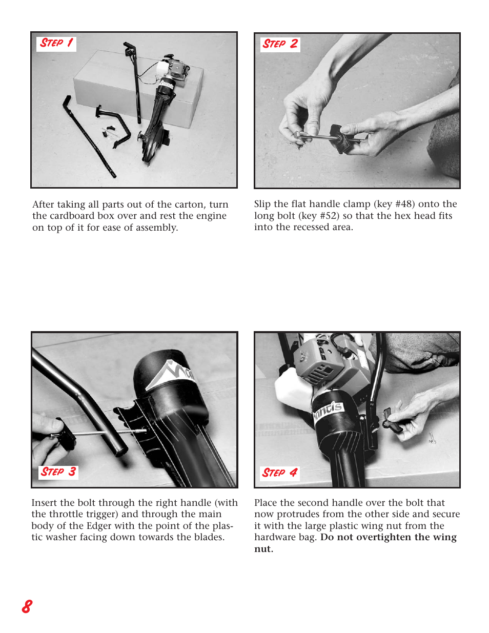 Little Wonder Edger User Manual | Page 8 / 32