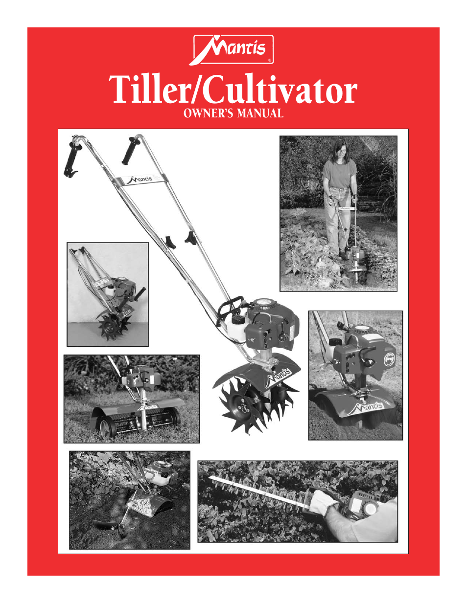 Little Wonder Tiller/Cultivator User Manual | 32 pages