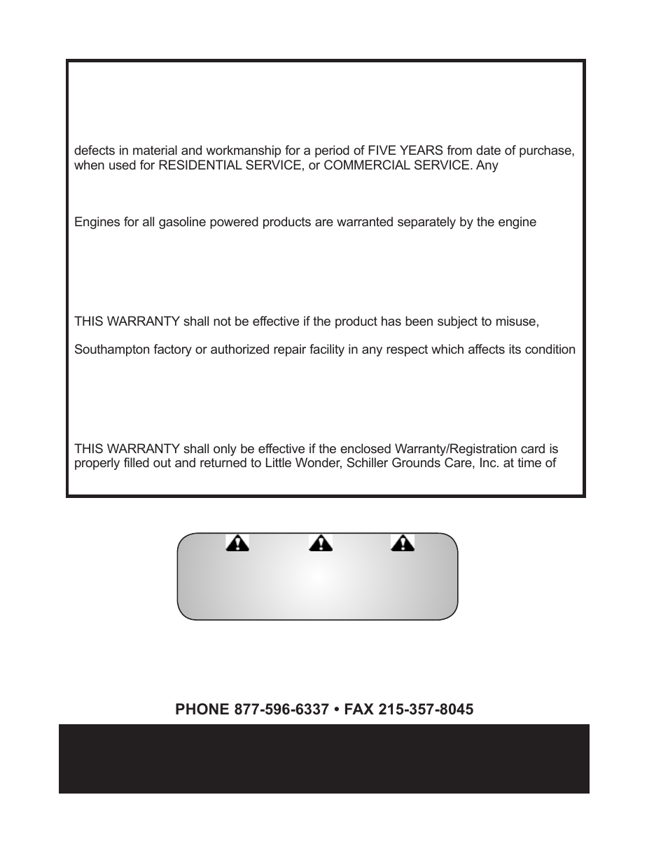 Little wonder | Little Wonder OPTIMAX LB900-00-01 User Manual | Page 14 / 42
