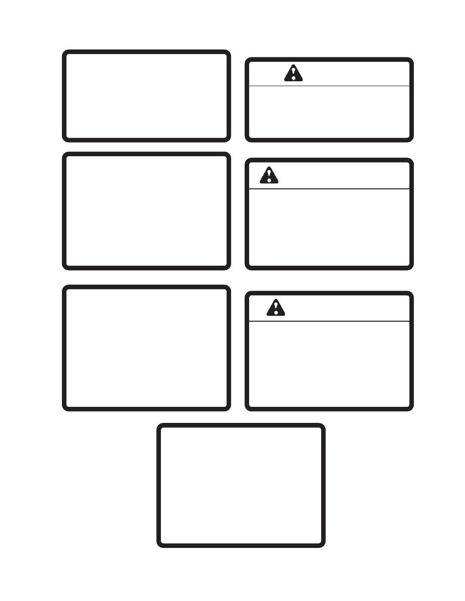 Advertencia avertissement warning | Little Wonder OPTIMAX LB900-00-01 User Manual | Page 30 / 42