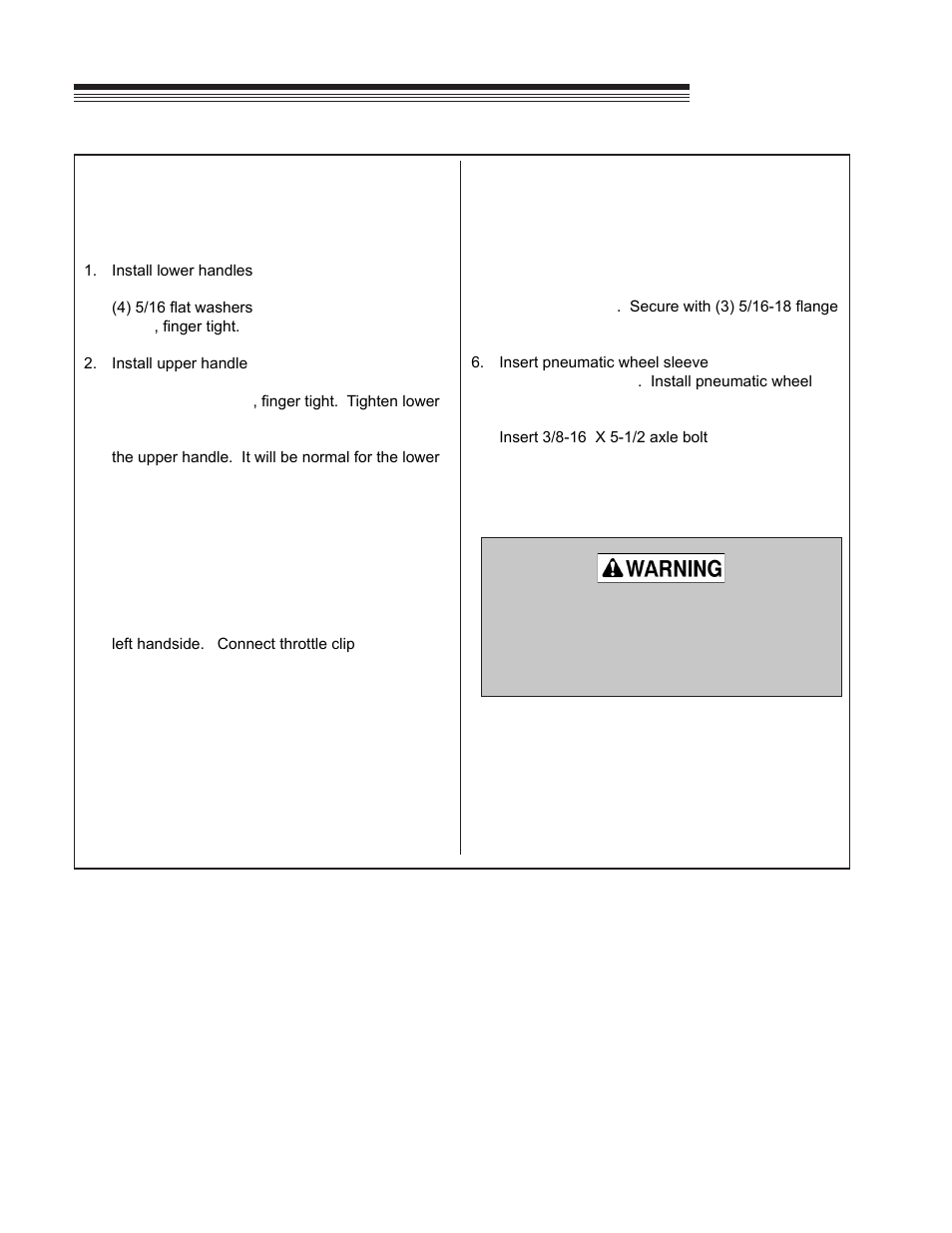 Optimax blower, Assembly | Little Wonder OPTIMAX LB900-00-01 User Manual | Page 8 / 42