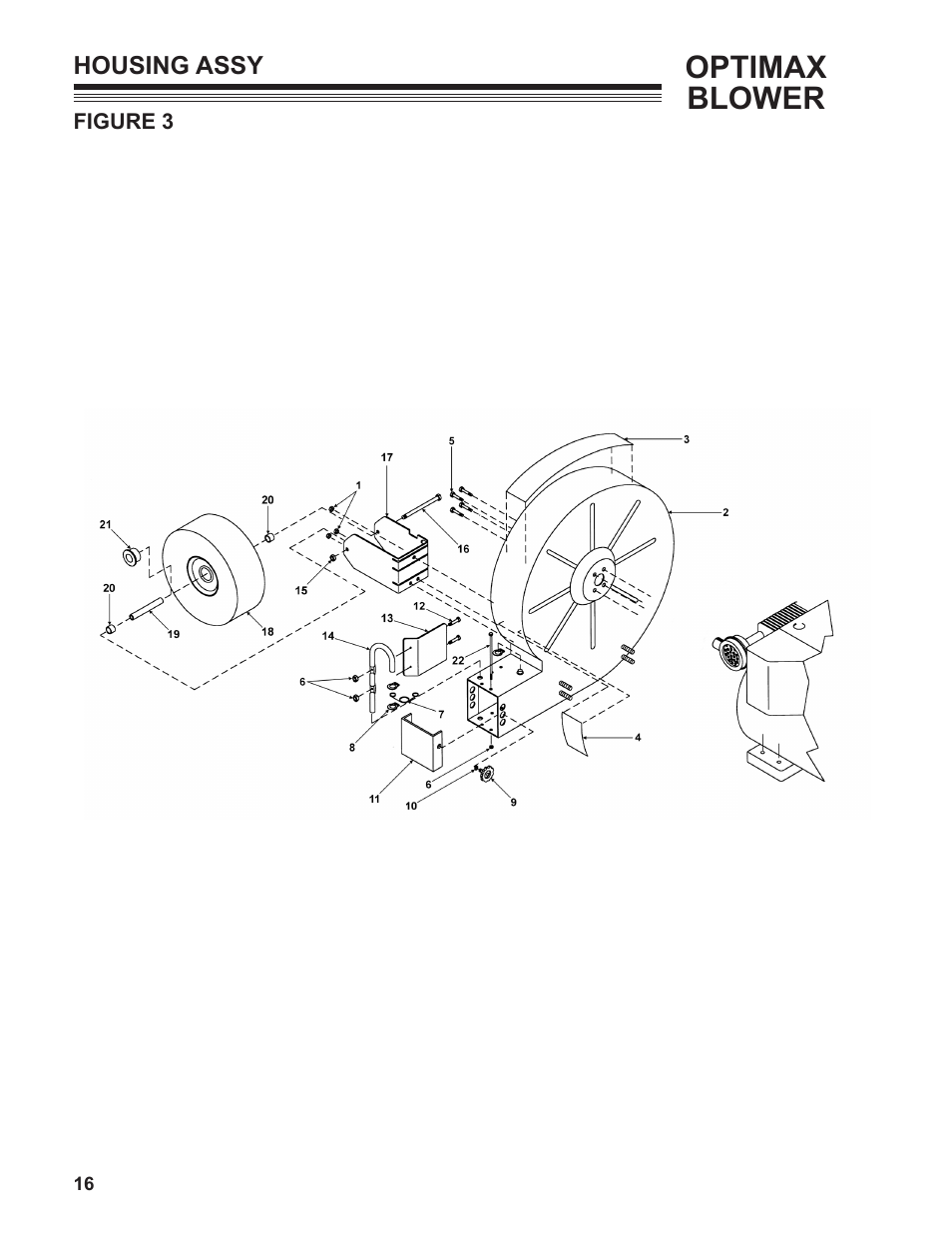 Optimax blower | Little Wonder MAN 4163480 User Manual | Page 16 / 54