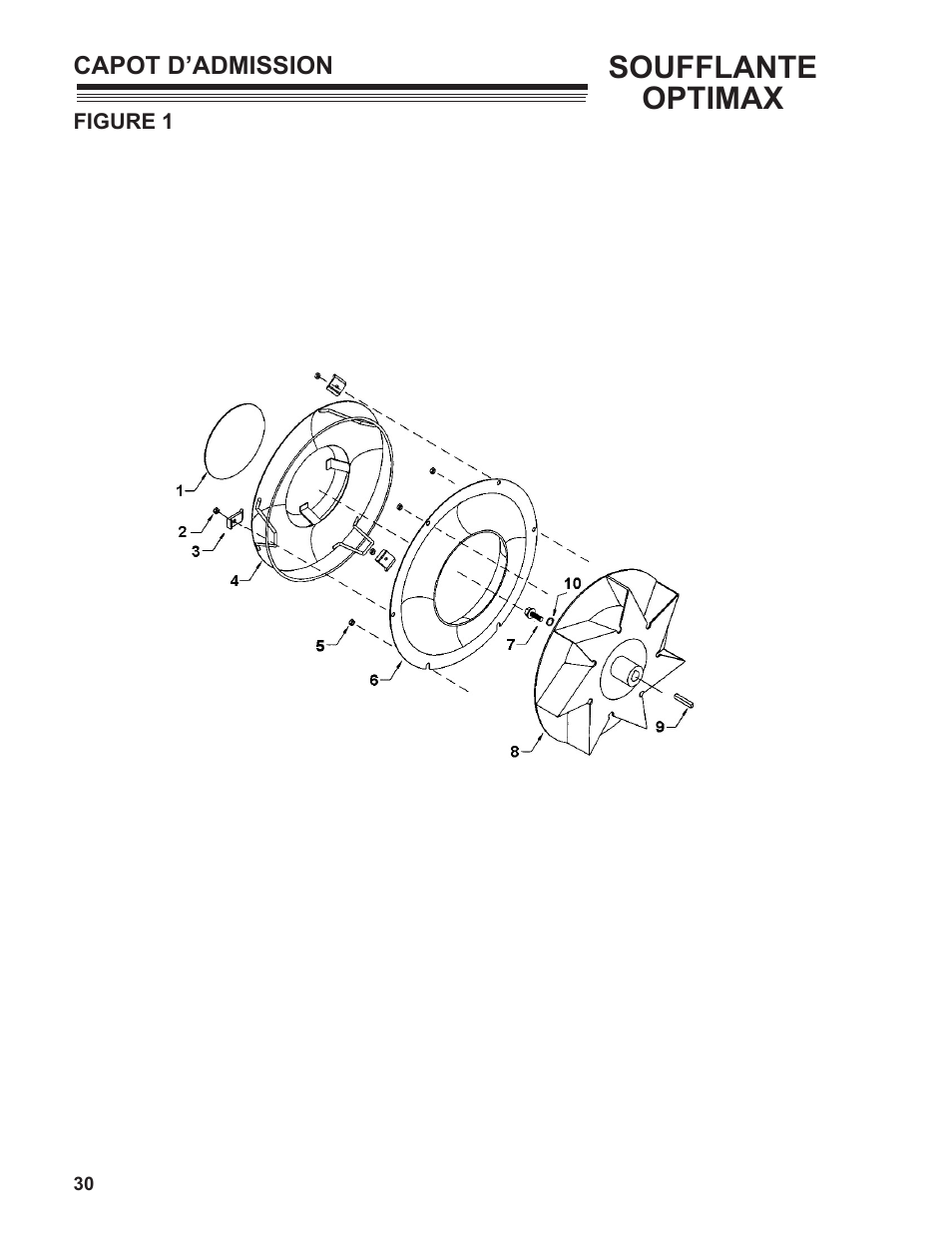 Soufflante optimax | Little Wonder MAN 4163480 User Manual | Page 30 / 54