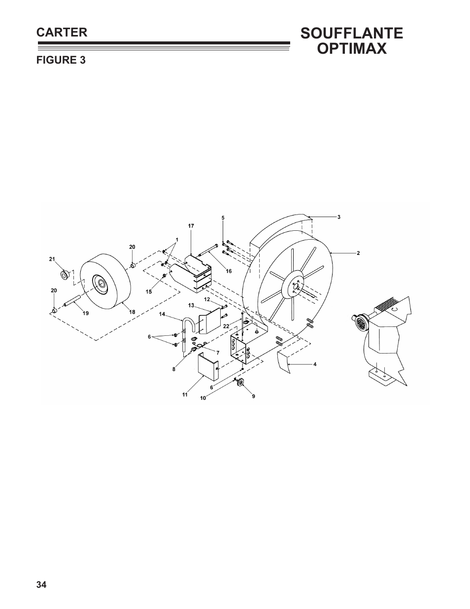 Soufflante optimax | Little Wonder MAN 4163480 User Manual | Page 34 / 54