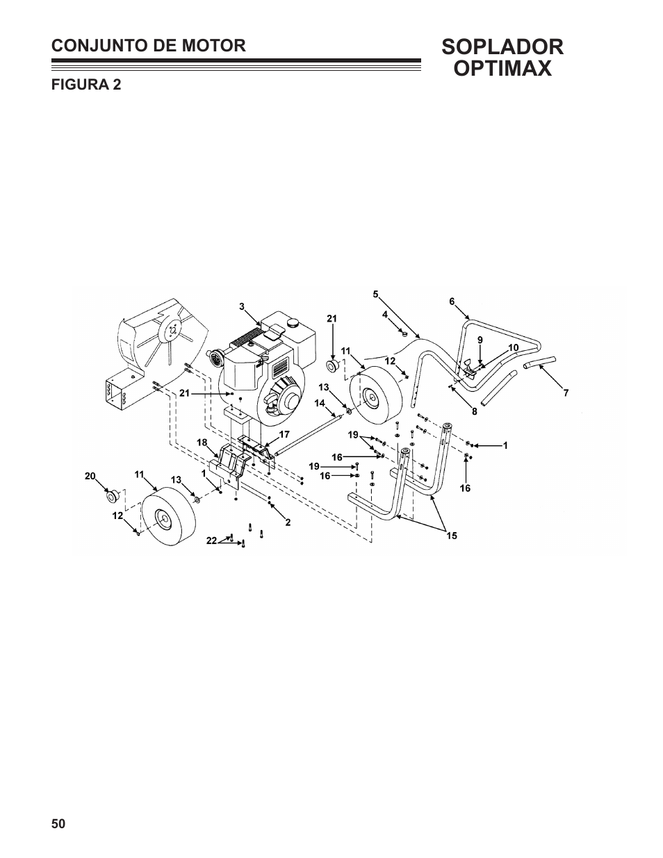 Soplador optimax | Little Wonder MAN 4163480 User Manual | Page 50 / 54