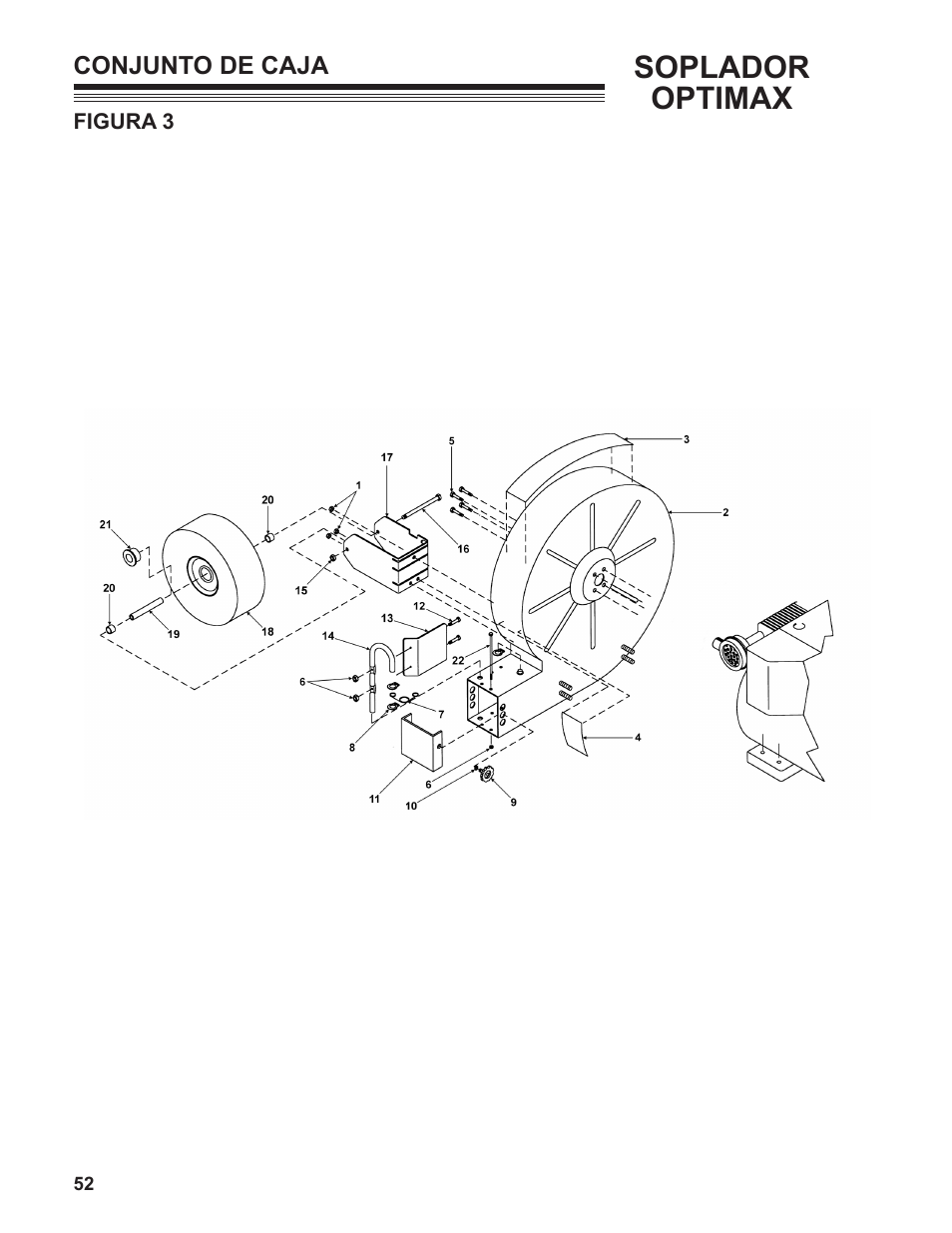 Soplador optimax | Little Wonder MAN 4163480 User Manual | Page 52 / 54