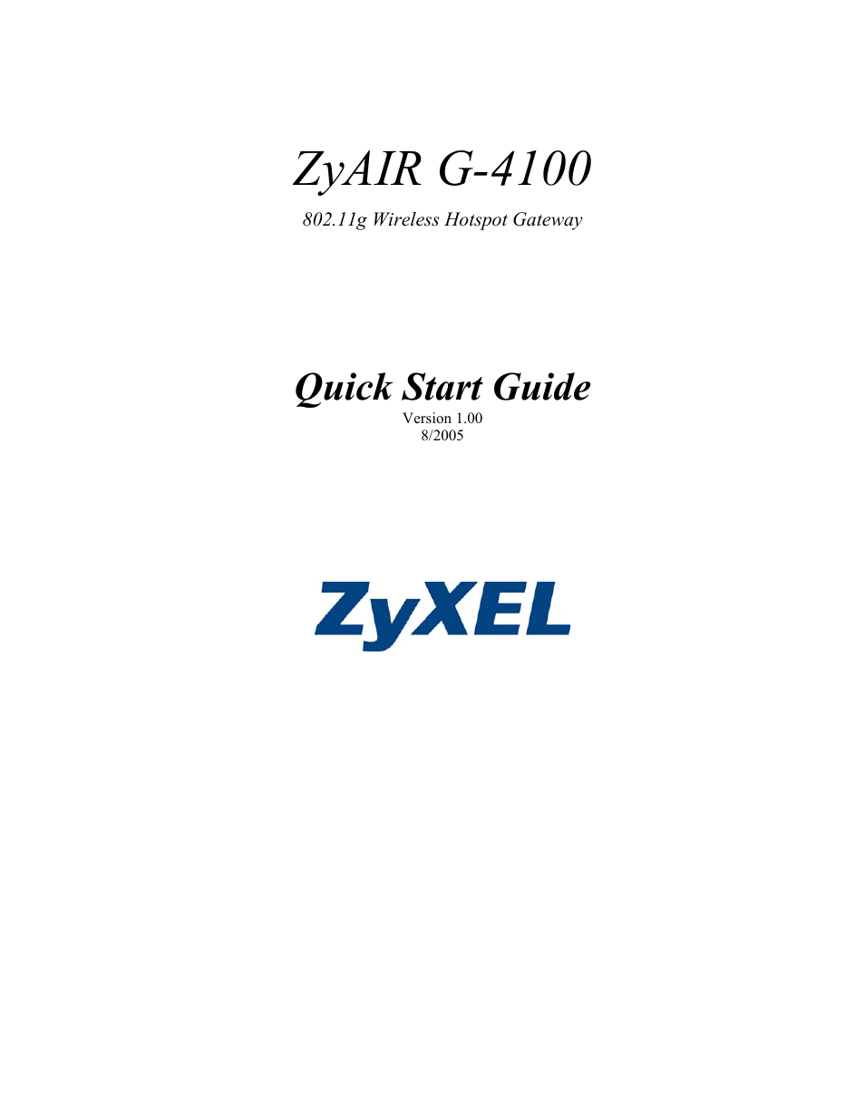 Little Wonder ZyAIR G-4100 User Manual | 26 pages