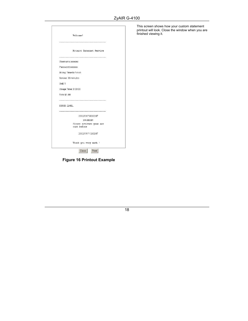 Little Wonder ZyAIR G-4100 User Manual | Page 18 / 26