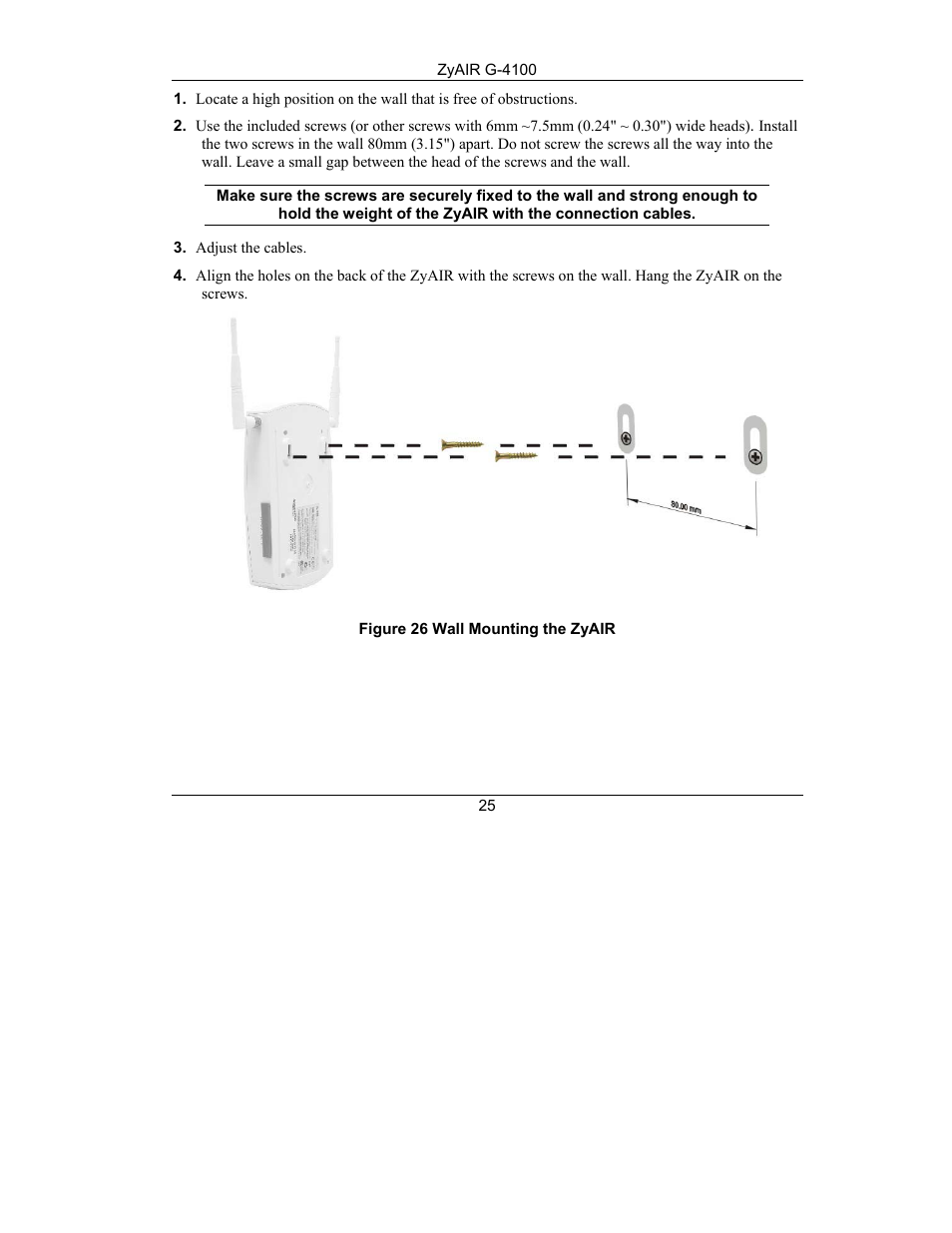 Little Wonder ZyAIR G-4100 User Manual | Page 25 / 26