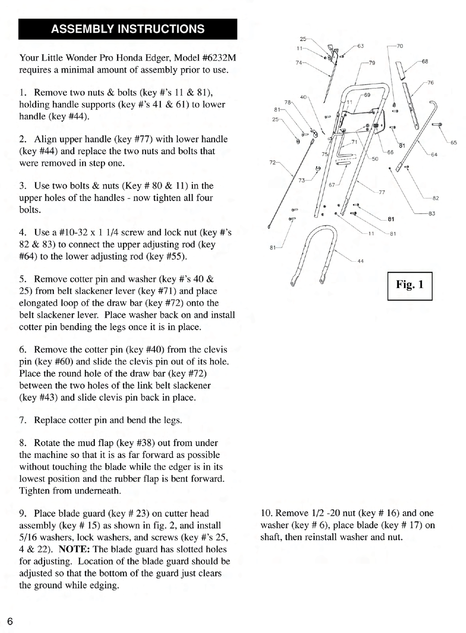 Little Wonder 6232 User Manual | Page 6 / 12