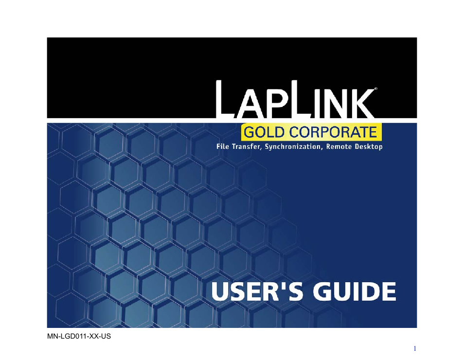 LapLink MN-LGD011-XX-US User Manual | 166 pages