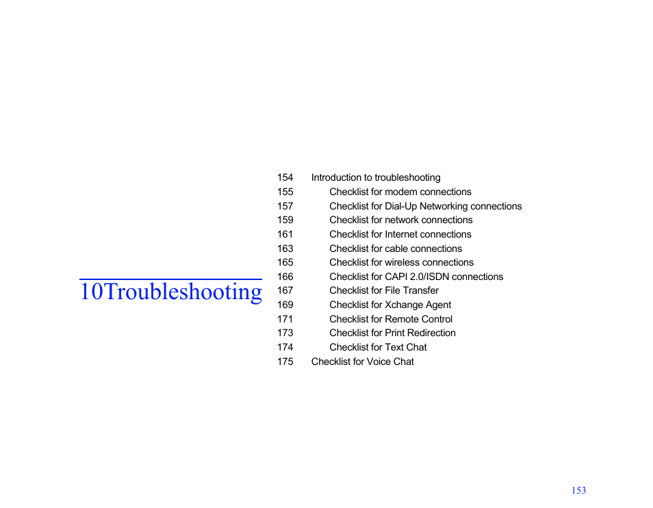 10troubleshooting | LapLink MN-LGD011-XX-US User Manual | Page 144 / 166