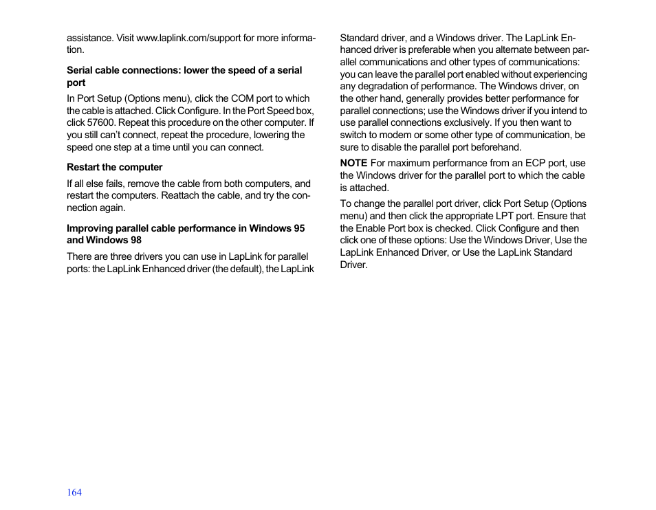 Restart the computer | LapLink MN-LGD011-XX-US User Manual | Page 155 / 166