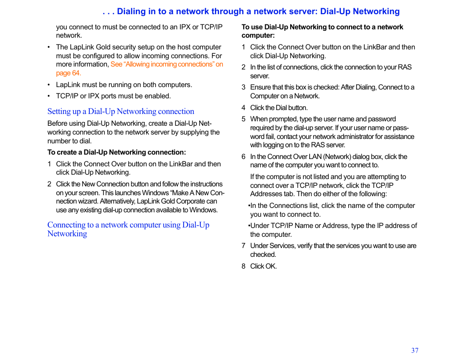 LapLink MN-LGD011-XX-US User Manual | Page 35 / 166