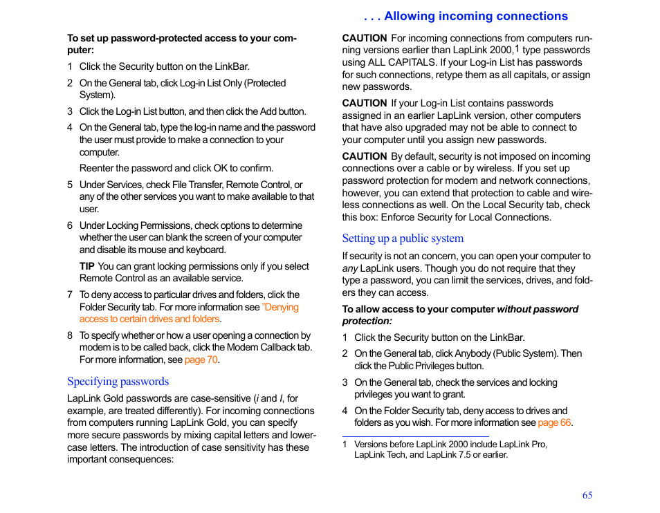 LapLink MN-LGD011-XX-US User Manual | Page 62 / 166