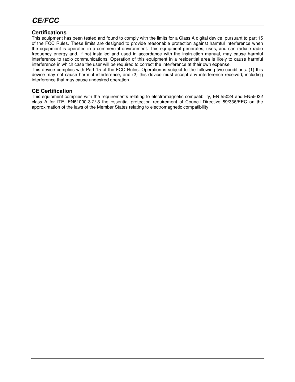 Ce/fcc | Lindy VGA to DVI Scaler 32563 User Manual | Page 6 / 7