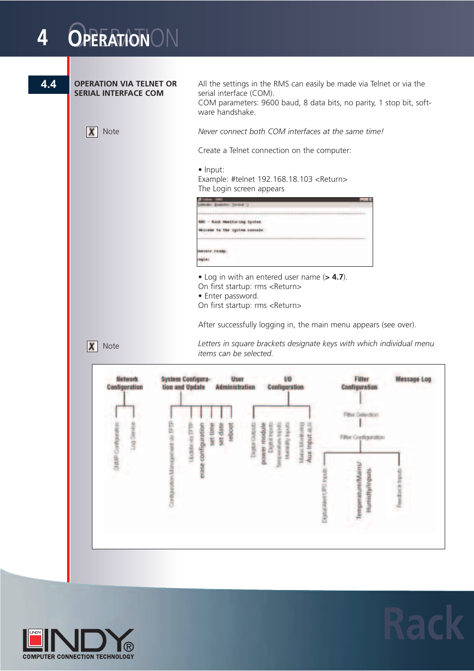 Rack, Peration | Lindy Carbon Monoxide Alarm User Manual | Page 20 / 60