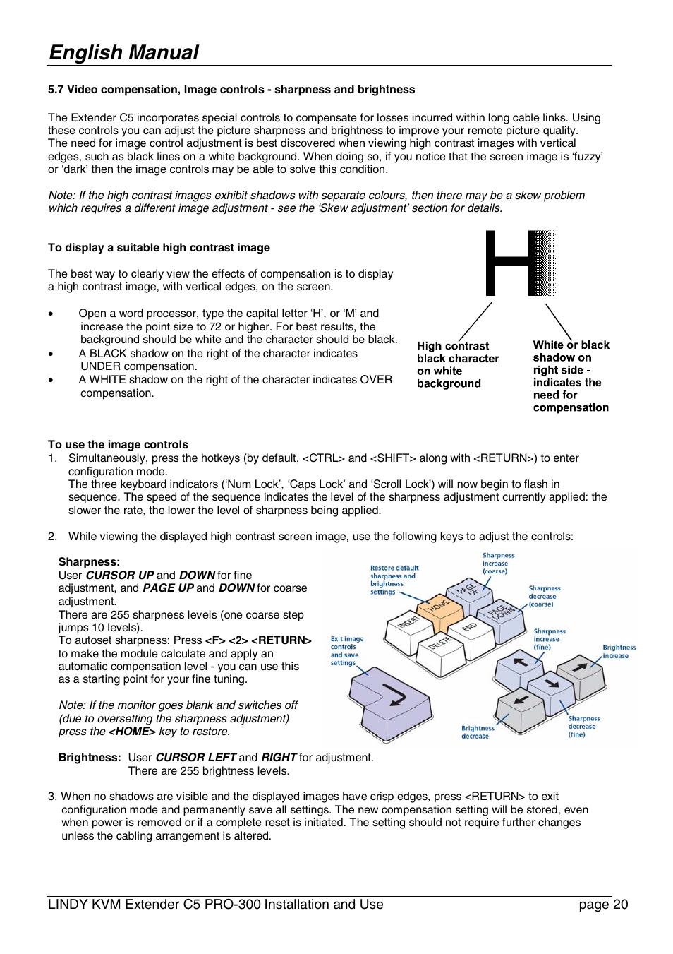 English manual | Lindy PRO-300 User Manual | Page 20 / 28