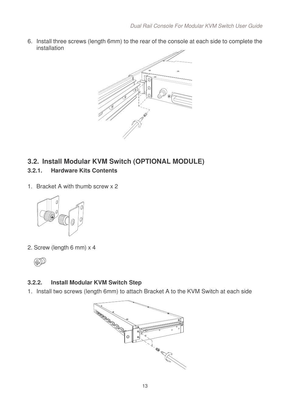 Lindy Dual Rail Modular KVM Console Switch User Manual | Page 14 / 20